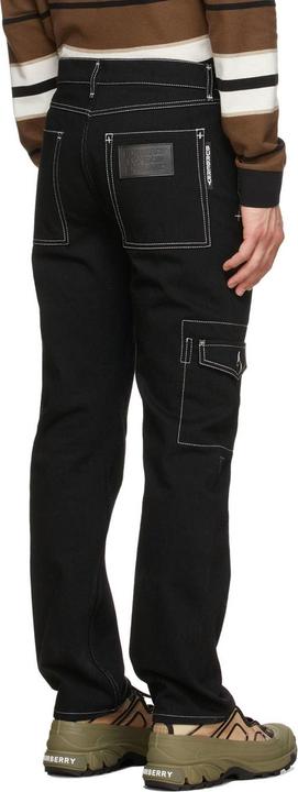 Actual product image Burberry Denim Cargo Pants (32)