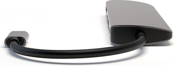 Immagine prodotto 4smarts Hub 6in1 con funzione DeX spazio grigio (USB-C, 6 Porti)