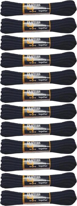 Grafters Schnürsenkel rund 140 cm 12erPack (140 cm)