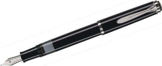 Produktbild Pelikan Classic Füllhalter M205 (Schwarz, 1 x)