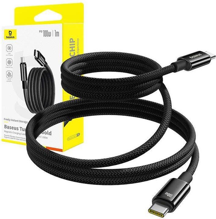 Actual product image Baseus USB C - USB C (1 m, USB 2.0, 100 W)