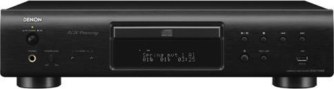 Denon DCD-710AE, CD Player, Pitch Control, USB, Black