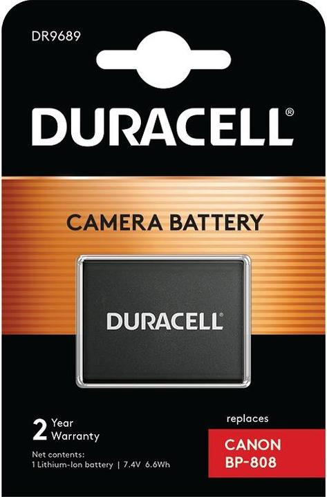 Produktbild Duracell Lithium-Ionen-Akku BP-808 (Kamera Akku)