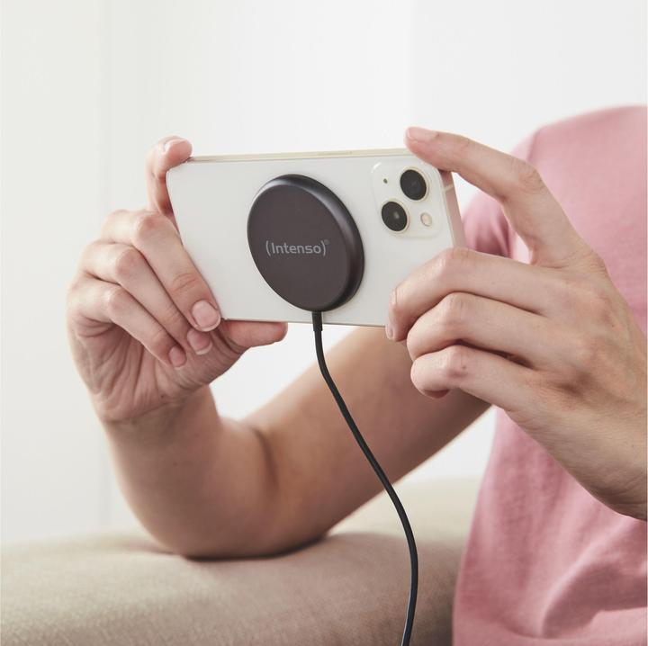Image du produit Intenso Chargeur magnétique sans fil MB1 noir (15 W)