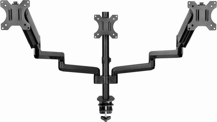 Produktbild Gembird Biurkowe ramię na 3 monitory - regulowane 17-32inch obciążenie do 7kg (Tisch, 27")