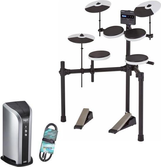 Actual product image Roland E-Drum TD-02K Schlagzeug mit Monitor-Box und Kabel (E-drum)