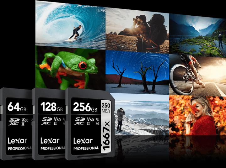Immagine prodotto Lexar Professionale 1667x (64 GB, SDXC, U3, UHS-II)