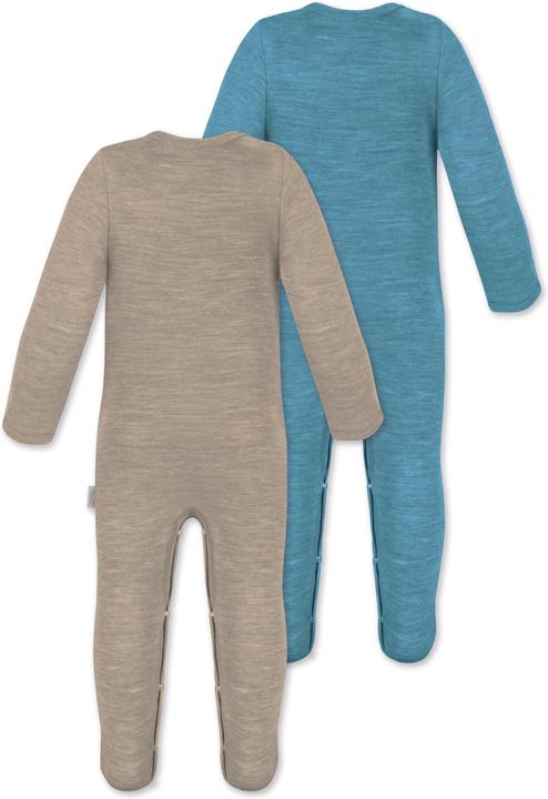Immagine prodotto Normani Confezione da 2 pezzi di tutina MERINO baby merino "Levin" - 9413 (92)