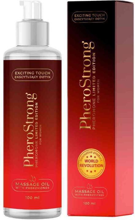 Actual product image PheroStrong Limited Edition For Women Massage Oil With Pheromones Massage Oil 100ml (100 ml)