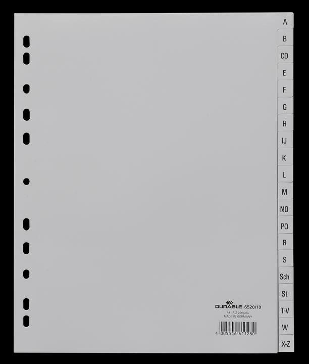 Durable Registrati A-Z