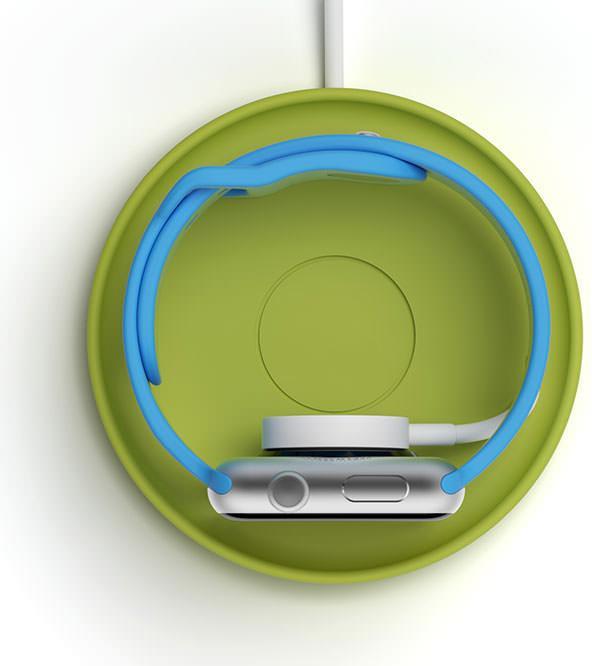 Image du produit BlueLounge Kosta Support pour Apple Watch vert (KA-GRN)