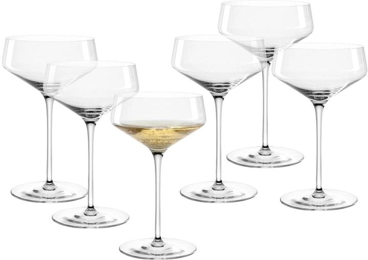 Leonardo Trinkglas Puccini 350 ml, 6 Stück, Transparent, Glas (35 cl, 6 Verres, Flûtes à champagne)