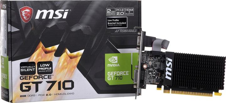 Produktbild MSI GeForce GT 710 2GD3H LP (2 GB)