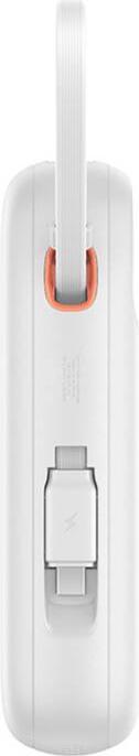Actual product image Baseus Powerbank QPow 2 20000mAh 30W 2xUSB-C (white) (20000 mAh, 30 W, 30 Wh)