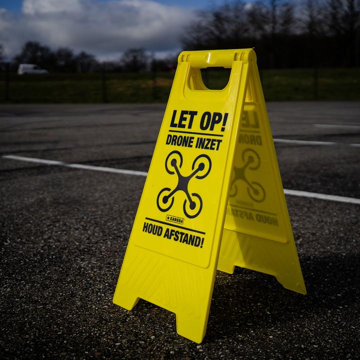 Produktbild Caruba Drone Waarschuwingsbord Nederlands (Universal)