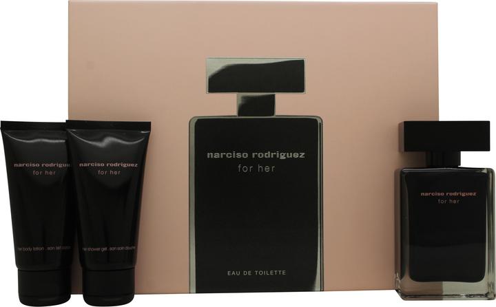 Produktbild Narciso Rodriguez For Her Christmas 2023 Eau de Toilette 50 / Body Lotion Shower Gel (Parfum set)
