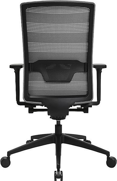 Actual product image Topstar SITNESS AirWork office swivel chair, with adjustable armrests, grey.