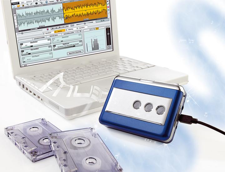 Produktbild Auvisio USB-Kassettenspieler inkl. Software