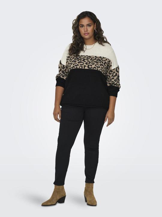 Immagine prodotto Only Maglione a maglia con scollo rotondo Curvy (L)