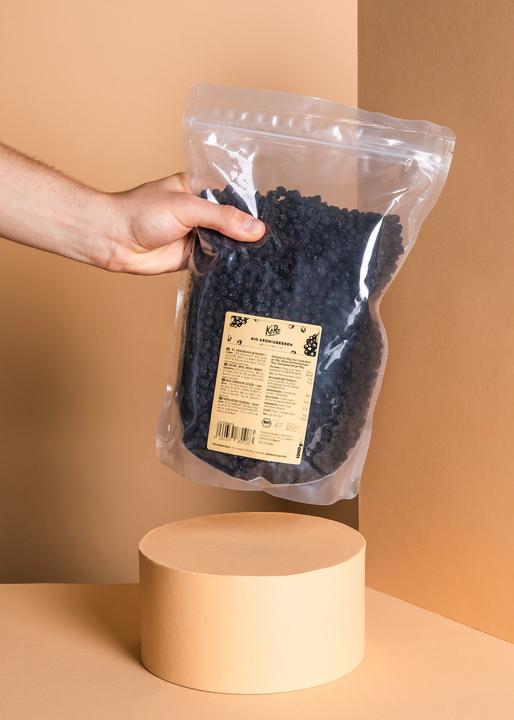 Actual product image KoRo Organic dried aronia berries (1000 g)