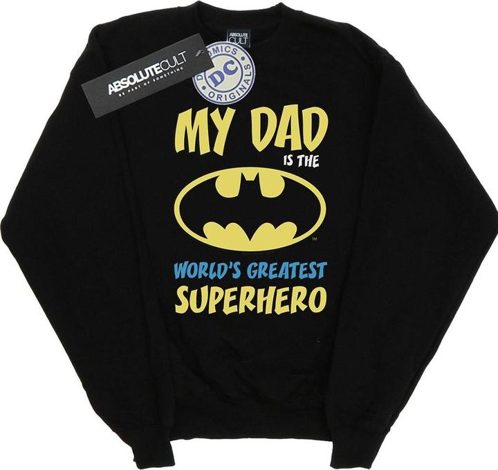 Batman World's Greatest Superhero Sweatshirt Jungen