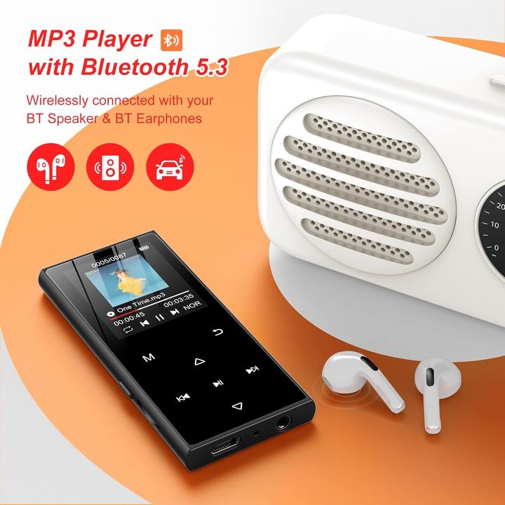 Actual product image Swofy MP3-Player mit Bluetooth (128 GB)