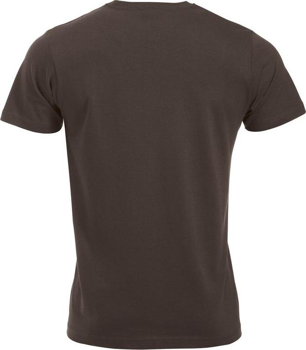 Actual product image Clique T-shirt Classic-T 029360, cotton, dark mocha, size L (L)