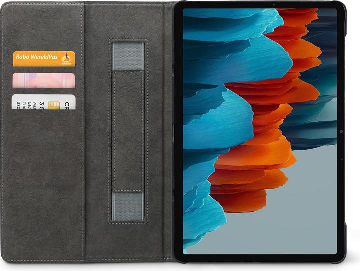 Actual product image Mobilizera Mobilize Premium Cover Til Samsung Galaxy Tab S7 11 Sort (Galaxy Tab S7 11.0 (2020), Galaxy Tab S8)