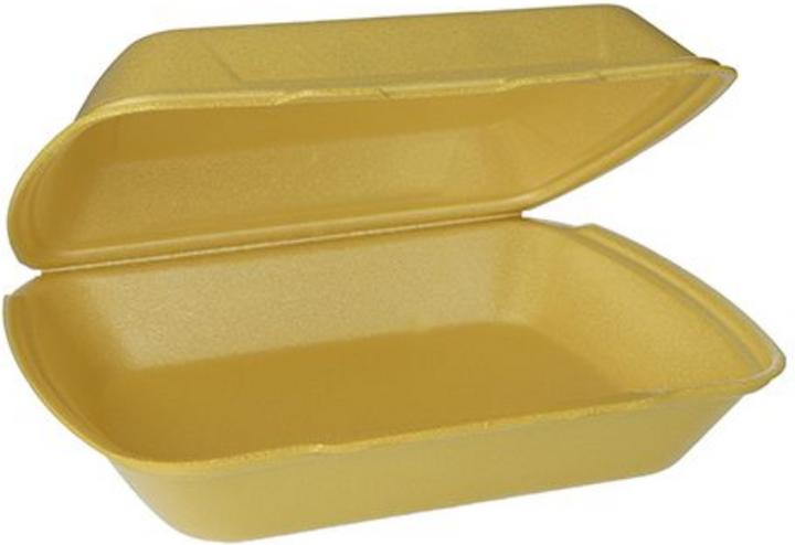 Actual product image Starpak Menu boenit hinged lid undivided (100 x)