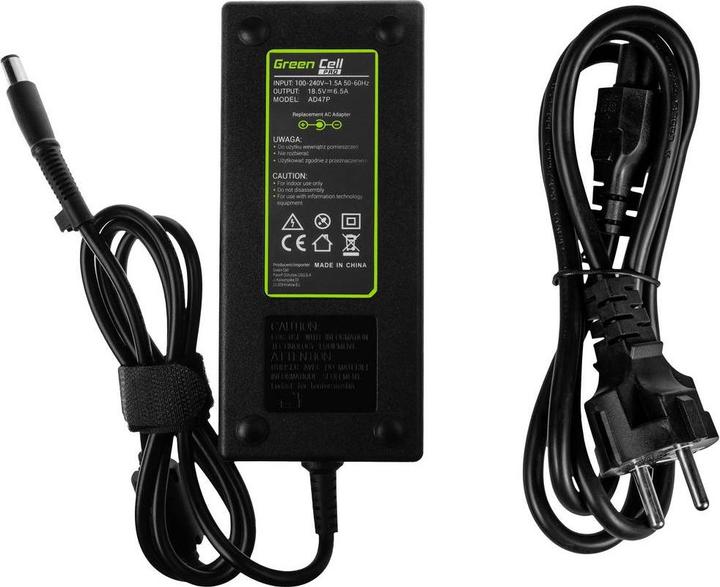 Actual product image GreenCell PRO Laptop Charger for HP 6710b 6730b 6910p - 18.5V - 6.5A - 120W (120 W)