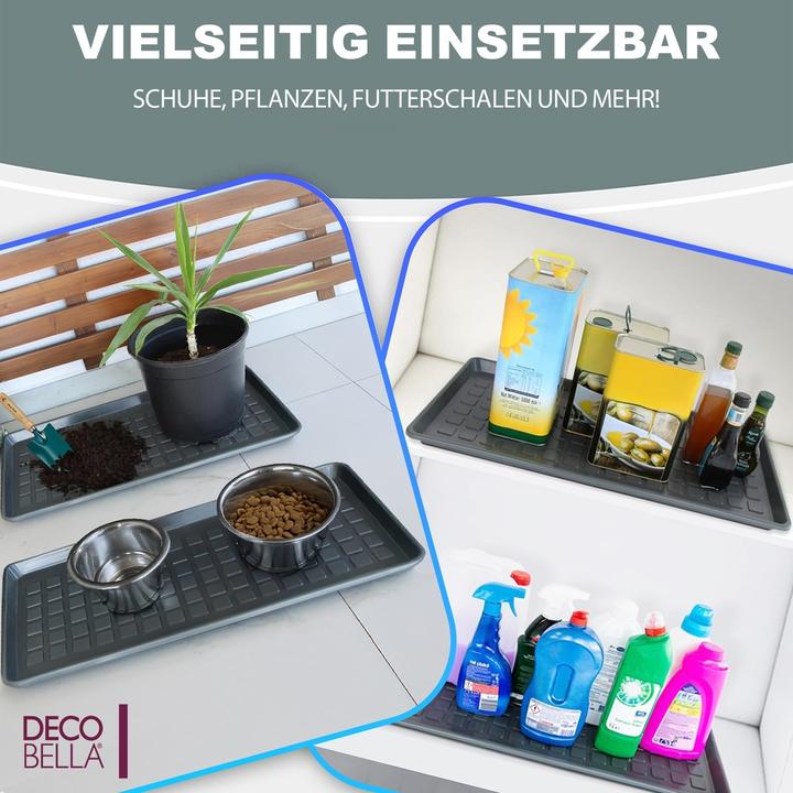 Produktbild DecoBella Schuhabtropfschale (71 x 35 x 3 cm)