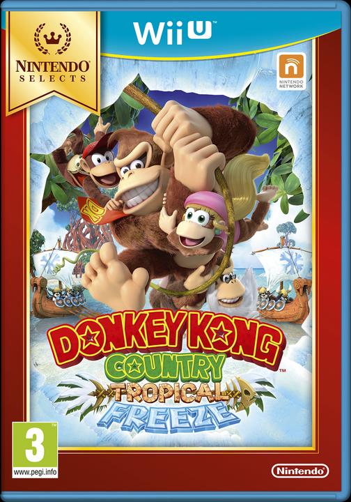 Image du produit Nintendo Donkey Kong Country : Tropical Freeze (Selects) /Wii-U (DELETED TITLE) (Wii U)