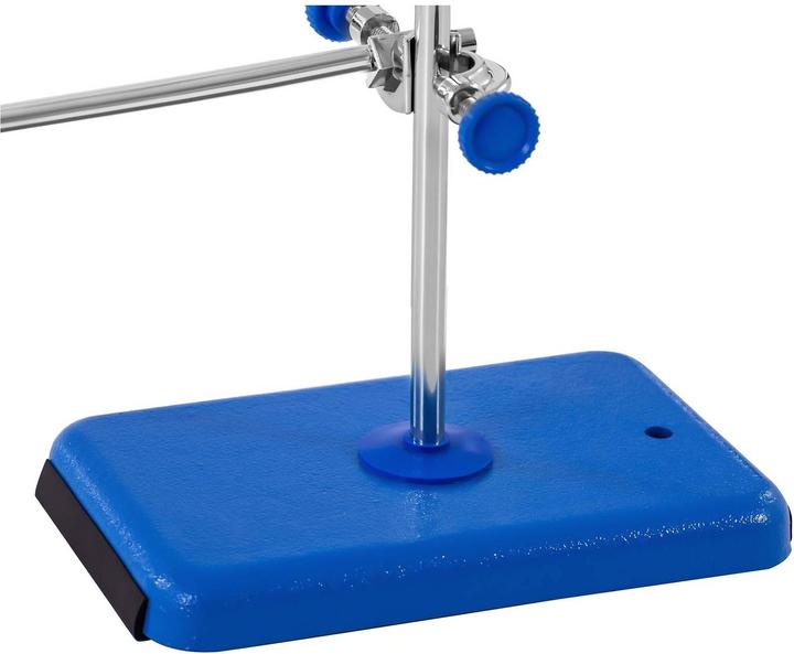 Produktbild Steinberg Laborstativ Laborständer Laborstativ Set 3 Klemmen, 3 Ringe, 6 Muffen