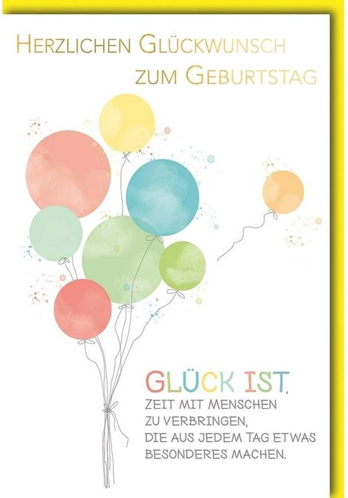 Immagine prodotto Braun + Company Biglietto di auguri di compleanno 11,5 x 17 cm, busta inclusa (1 pz.)