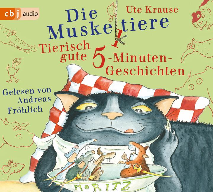 Produktbild Die Muskeltiere – Tierisch gute 5-Minuten-Geschichten (Ute Krause, Deutsch)
