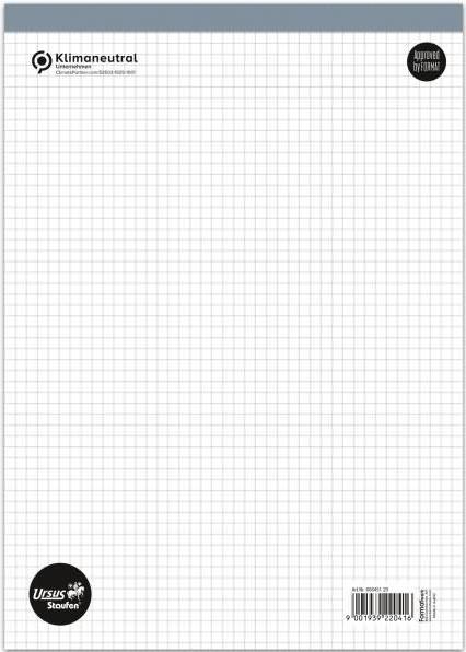 Image du produit Ursus Bloc-notes (A4, Quadrillé)
