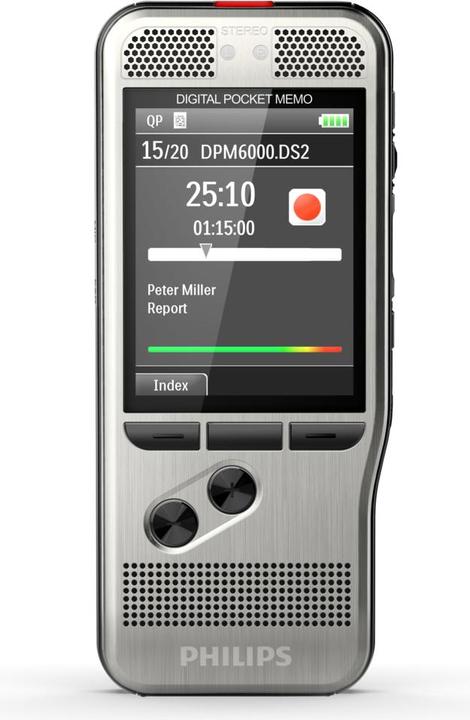 Produktbild Philips Diktier- und Wiedergabe-Set Pocket Memo DPM6700