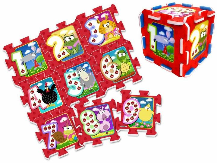 Produktbild Stamp Schaumstoff-Puzzlematte Tiere Zahlen ZA3147