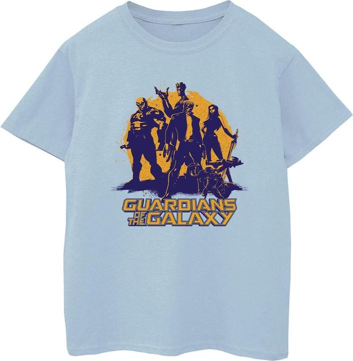 Guardians of the Galaxy Sunset Guardians TShirt Jungen (140, 146)