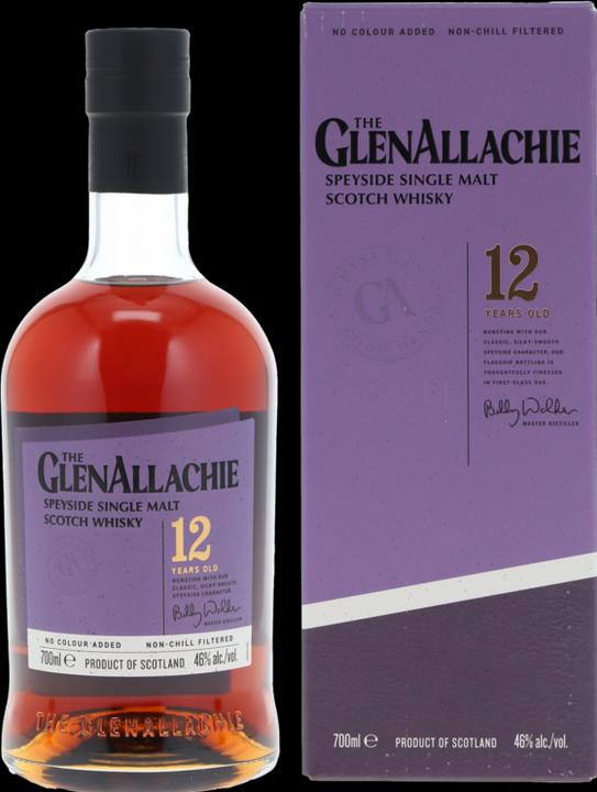 Produktbild The Glen Allachie 12 Years (Single Malt, Scotch Whisky, 1 x 70 cl)