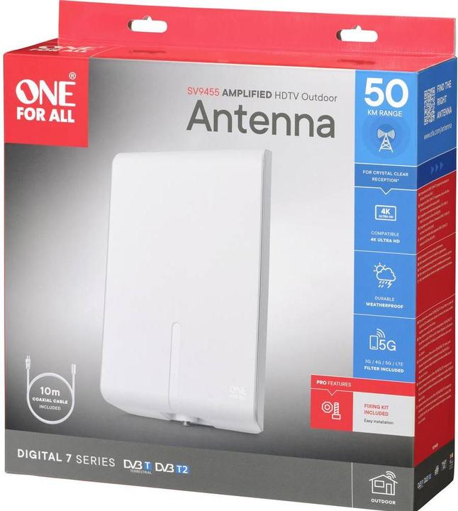 Produktbild One for All SV9455-5G (Flachantenne, DVB-T / -T2)