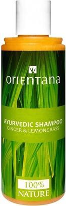 Orientana Ayurvedic Hair Shampoo Ginger & Lemongrass (210 ml, Flüssiges Shampoo)
