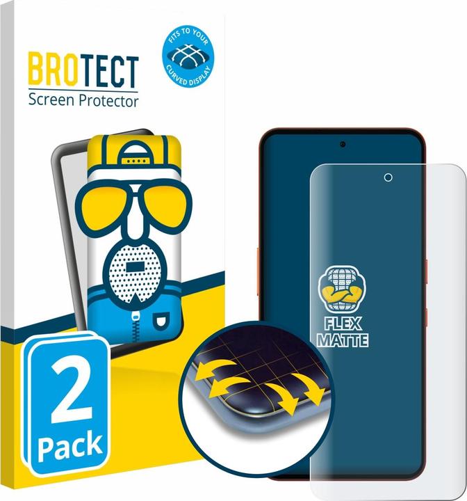 Immagine prodotto BROTECT Full-Screen Pellicola Opaca (2 Pezzo/i, Nothing Phone (2))