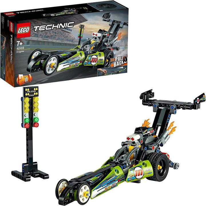 Produktbild LEGO Dragster Rennauto (42103, LEGO Technic)