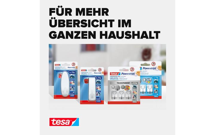 Actual product image tesa Powerstrips adhesive hook XL