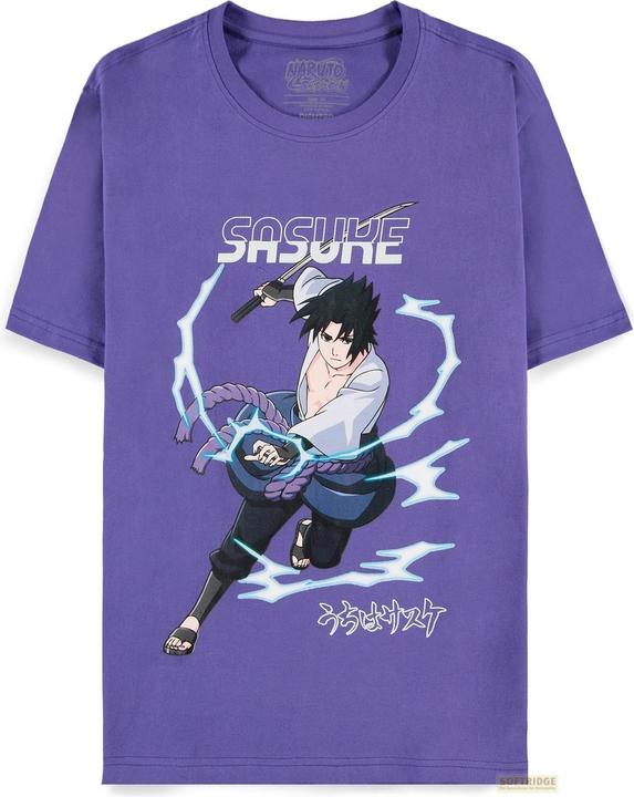 Actual product image Difuzed NARUTO - Sasuke Purple - T-Shirt Homme (S) (S)