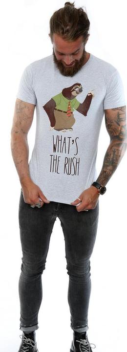 Actual product image Disney Mens What's The Rush Cotton T-Shirt (3XL)