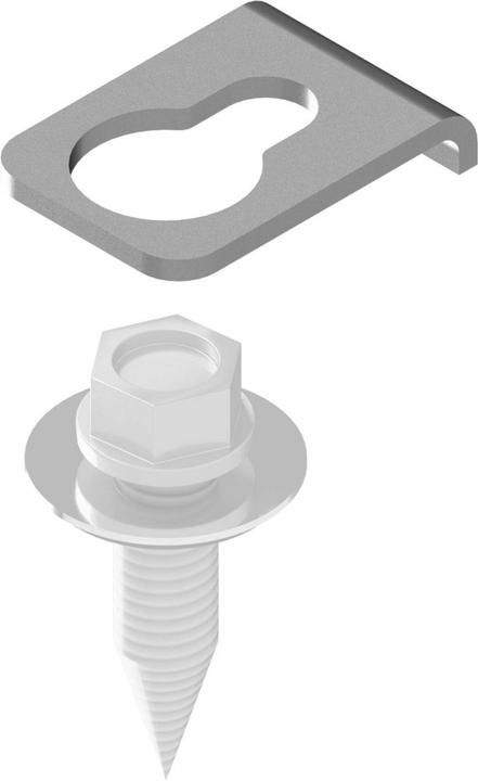 Produktbild SL Rack Potential-Ausgleichsblech f. Trapezdach (Zubehör)