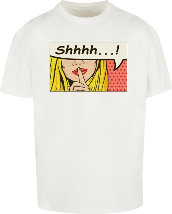 Merchcode Silent Sign Comic Heavy Oversized Tee - 112863