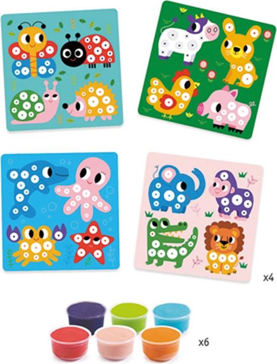 Produktbild Djeco Knete Tiere